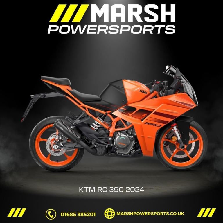 KTM RC 390 2024 Model - KTM Main Dealer - 0% Finance Now Available!