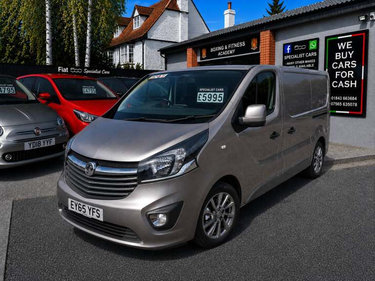 2015 Vauxhall Vivaro 2900 1.6CDTI BiTurbo 120PS ecoFLEX Sportive H1 Van PANEL VAN Diesel Manual