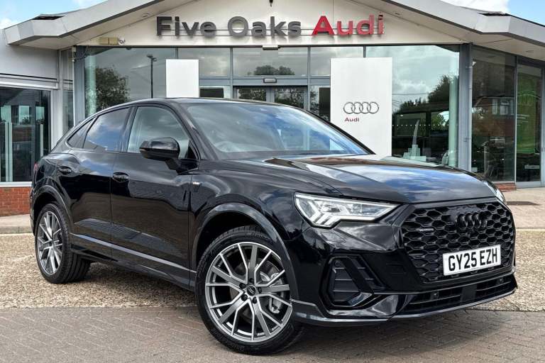 2025 Audi Q3 2.0 TFSI 45 Black Edition Sportback 5dr Petrol S Tronic quattro Euro 6 (s/s ESTATE P...