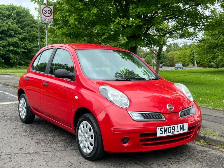2009 NISSAN MICRA VISIA 5dr, (1250 cc), SERVICE HISTORY, 23/04/2027 MOT, LEZ COMPLIANCE 
