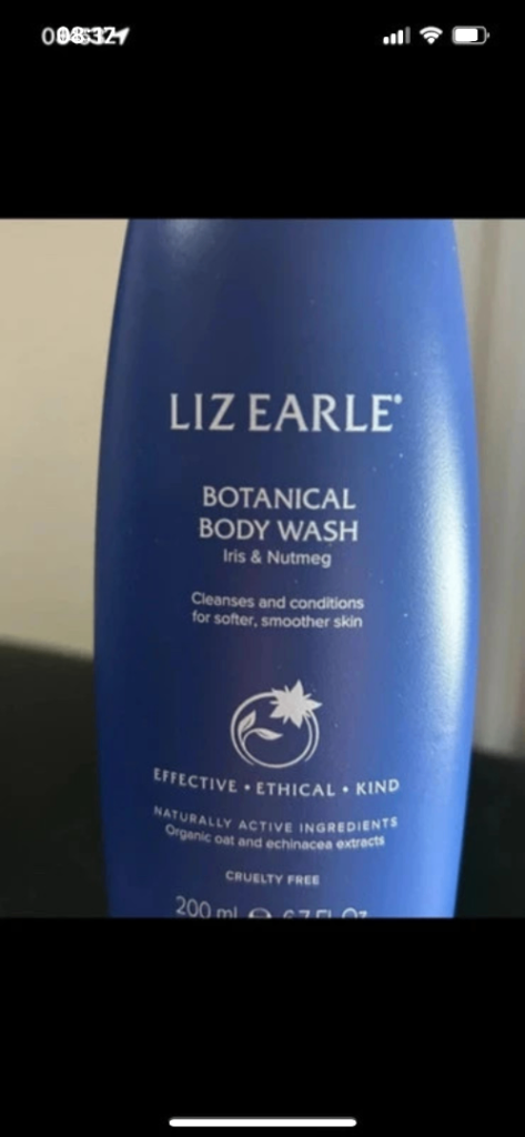 Liz Earle body wash
