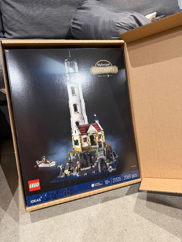 NEW LEGO Ideas Motorised Lighthouse 21335 – 2065 Pieces, £200.00 for Sale