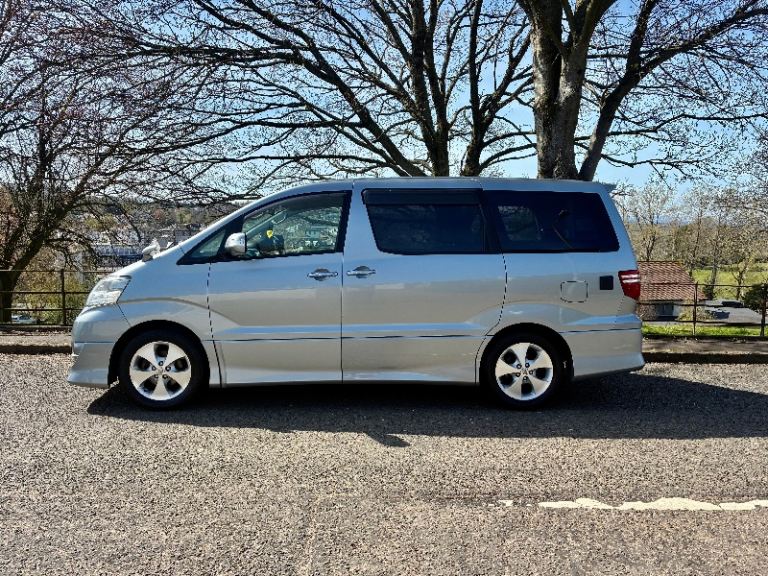 2006 TOYOTA ALPHARD 2.4 PETROL AUTO ULEZ FRESHLY IMPORTED BRAND NEW 2 BERTH CAMPER CONVERSION