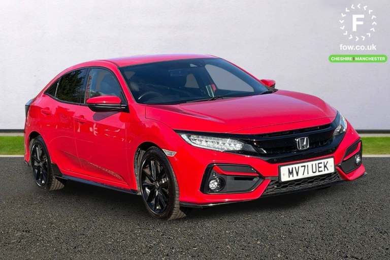 2021 Honda Civic 1.5 VTEC Turbo Sport 5dr Hatchback PETROL Manual