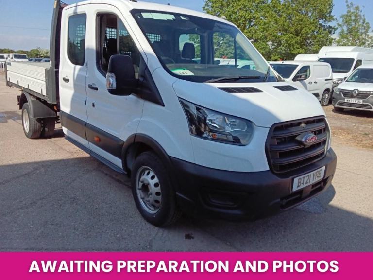 Ford Transit 350 TDCI 130 L3 LEADER ECOBLUE LWB 7 SEAT DOUBLE CAB ALLOY TIPPER