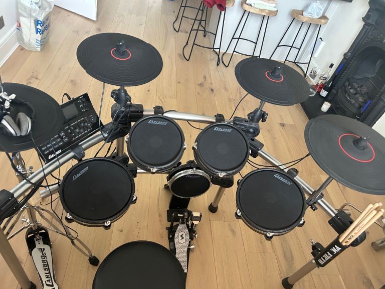 Carlsbro Mesh Kit Electronic Drum Set - Full Kit