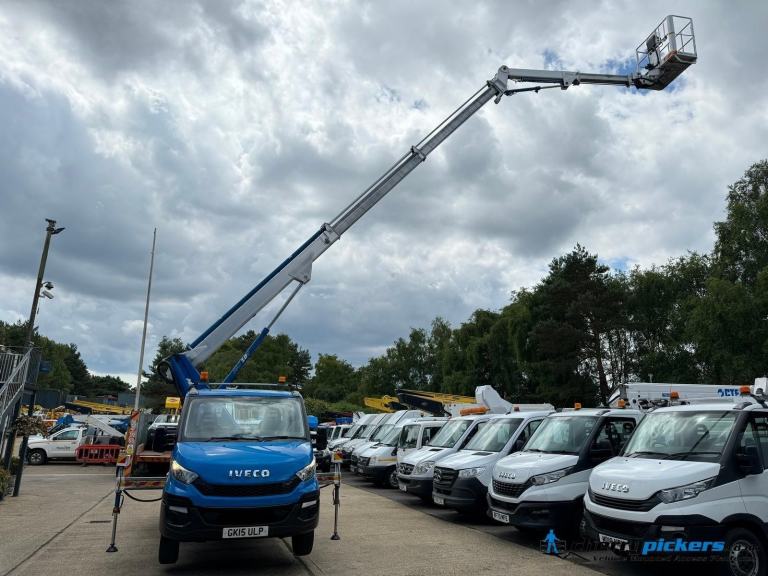 2015 Iveco Daily Multitel MJ201 Access Platform Cherry Picker - 20 Metre
