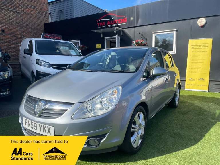 2009 Vauxhall Corsa 1.4i 16v Design 5dr (a/c) Petrol