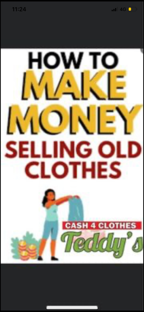 We Buy Unwanted Clothes.