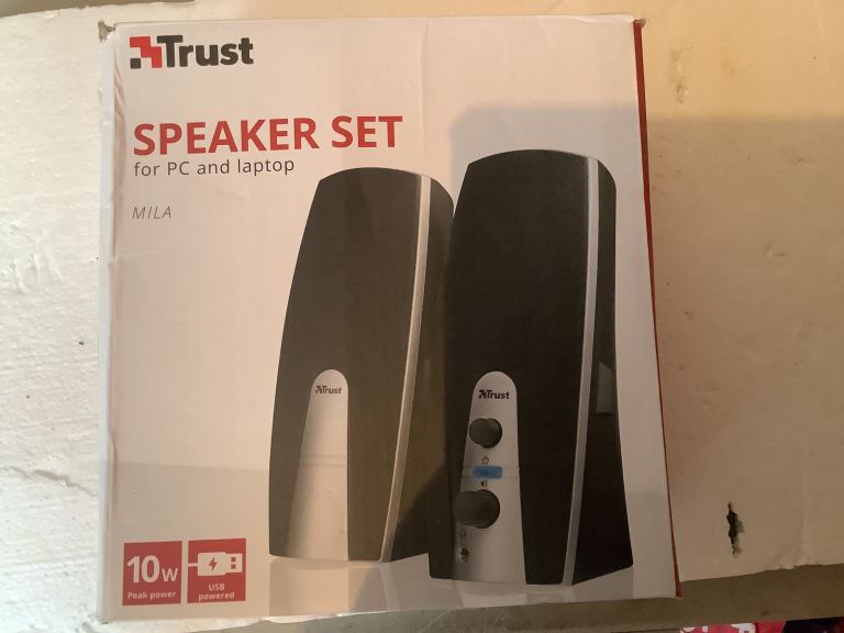 Trust Mila Speaker Set for PC and Laptop – As Good As New