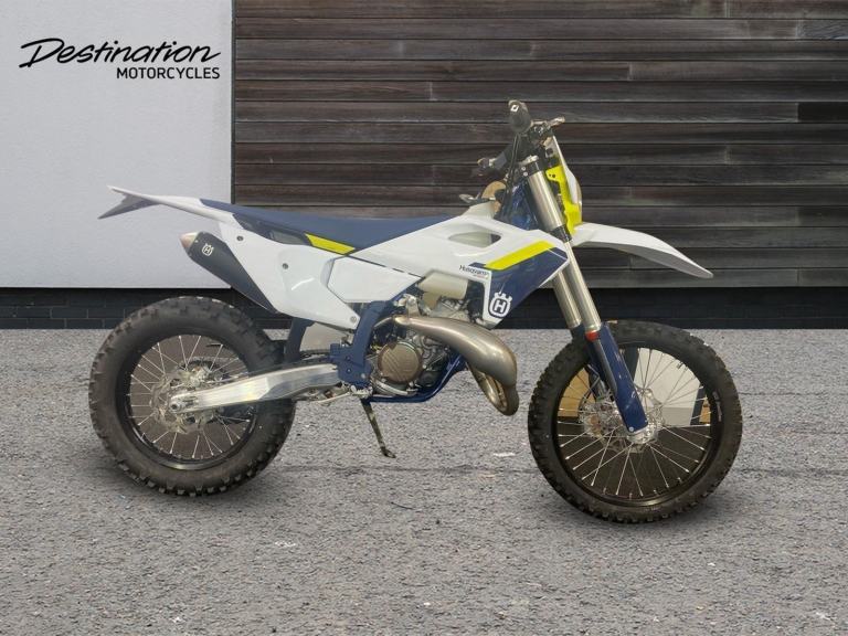 2025 Husqvarna Offroad Enduro TE 150 Petrol white 6 Speed