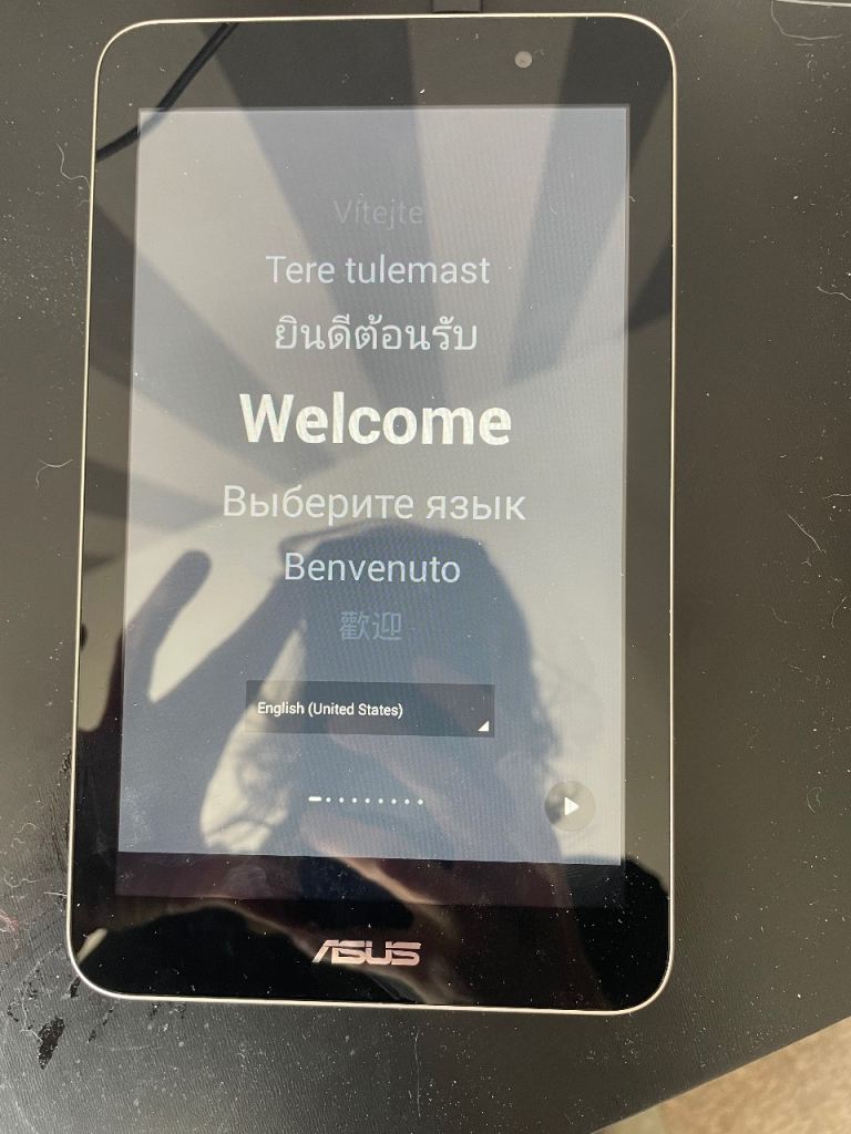 ASUS Tablet with Case – Black, Good Condition