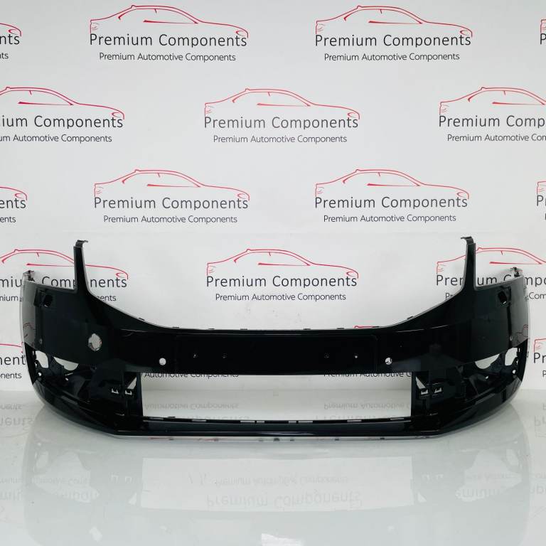 Skoda Octavia Front Bumper Mk3 Genuine Black Se Face Lift 2017 - 2020 [ap33]