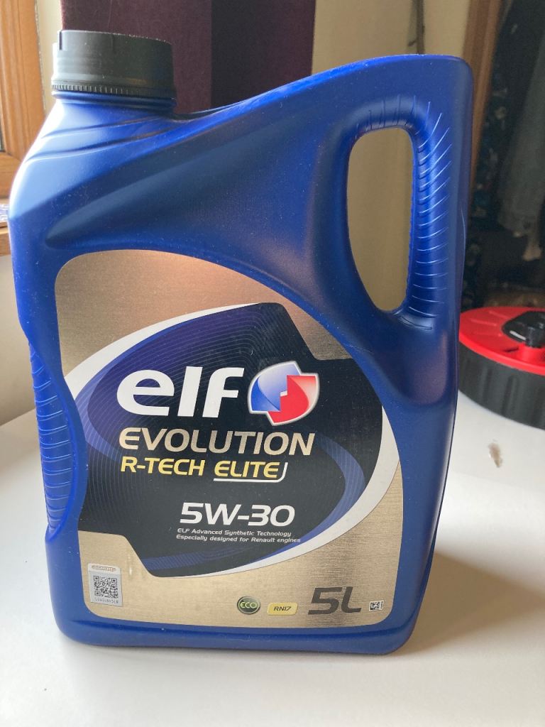 Elf evolution R-TECH ELITE 5W-30 synthetic oil