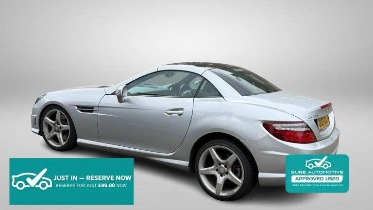 2013 Mercedes-Benz SLK SLK 200 BlueEFFICIENCY AMG Sport 2dr Tip Auto CONVERTIBLE PETROL Automatic