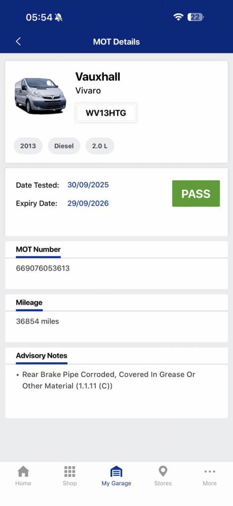 CHEAP Vivaro Van – 41k Miles – Long MOT – Work Ready – £3000