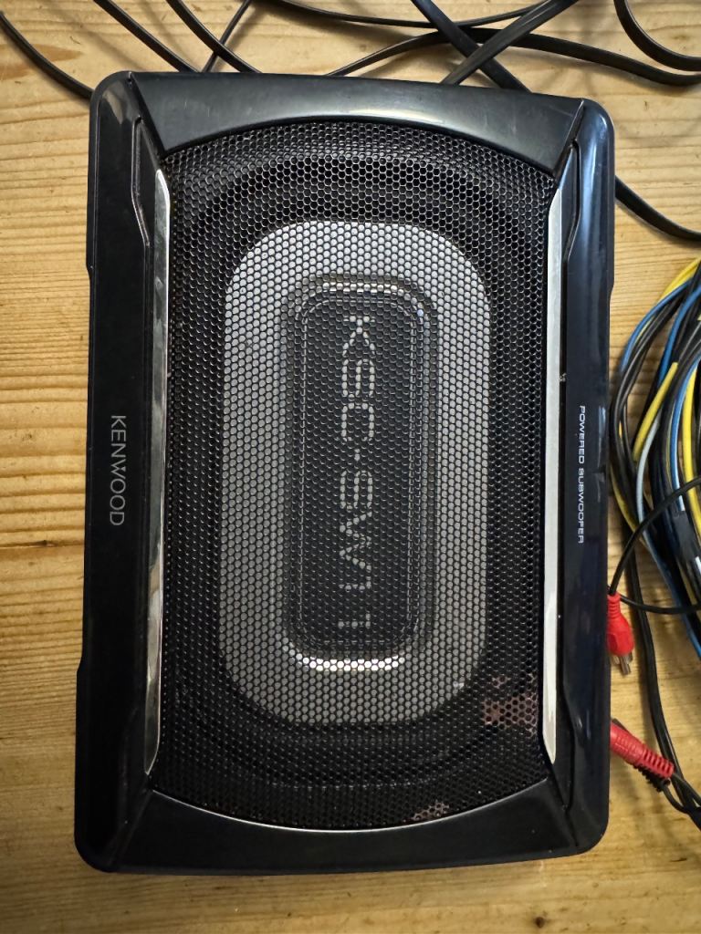 Kenwood under seat active subwoofer 