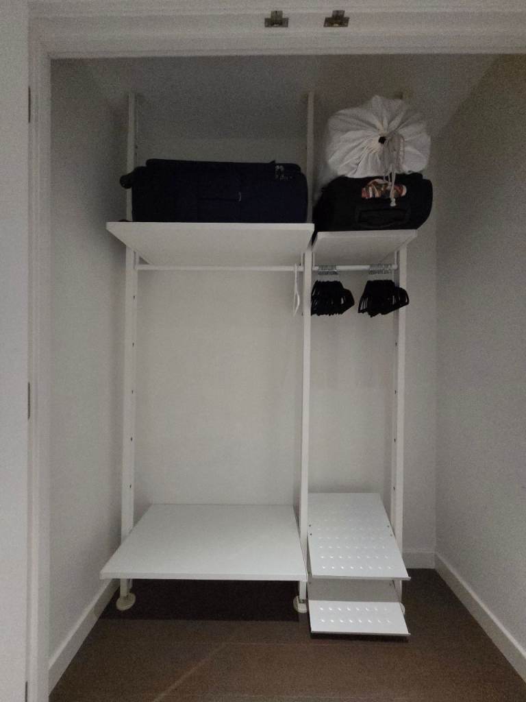 IKEA  ELVARLI White Closet Organizer