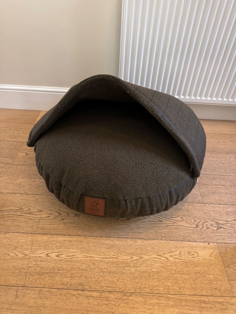 Unused dog bed