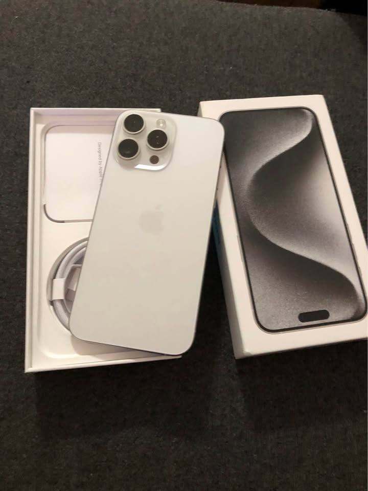 Apple iPhone 15 Pro Max 256GB – White, As Good As New | in Southampton ...