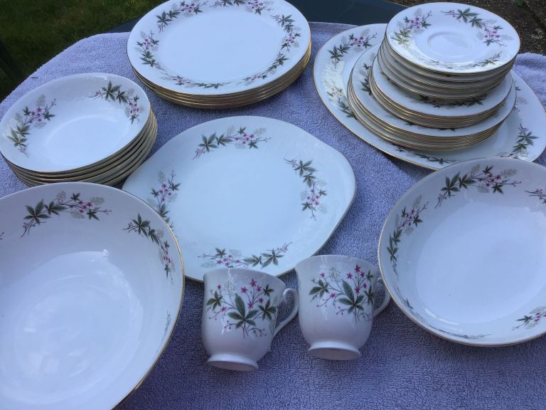 Bone china dinner / tea set FREE
