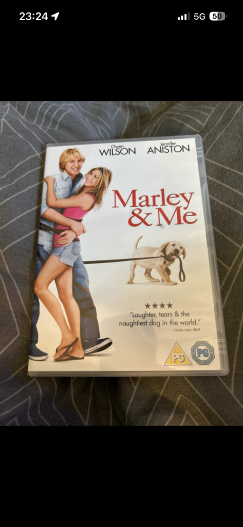 Marley & Me (2009) Comedy Film DVD - PG Rated