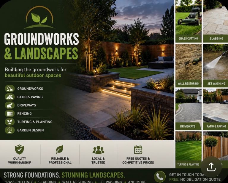Groundwork and general gardening 