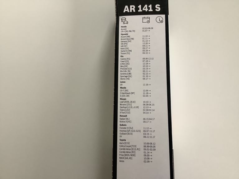Wiper blades 