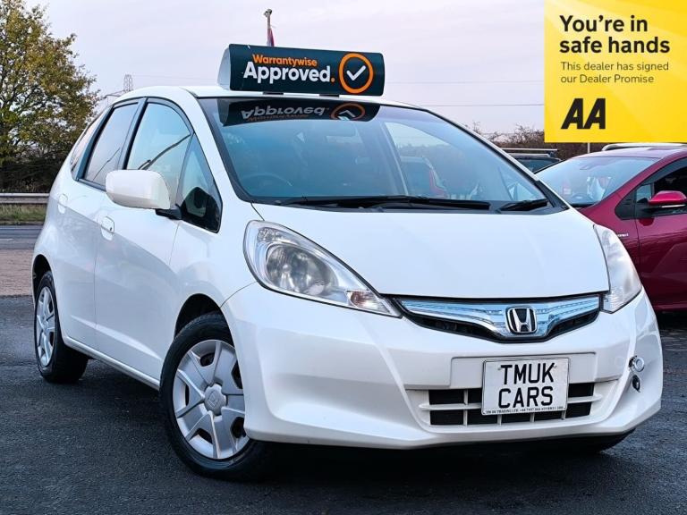 2012 Honda Jazz 1.3 Hybrid Automatic 5dr 5 Seats Hatchback Petrol/Electric Hybrid Automatic