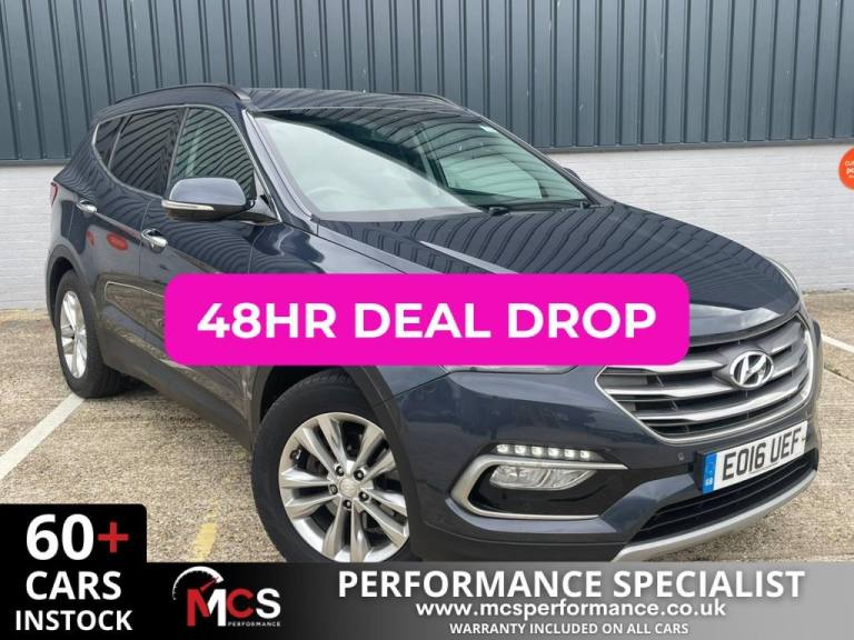 2016 Hyundai Santa Fe 2.2 CRDi Blue Drive Premium SUV 5dr Diesel Manual 4WD Euro 6 (s/s) (200 ps)...