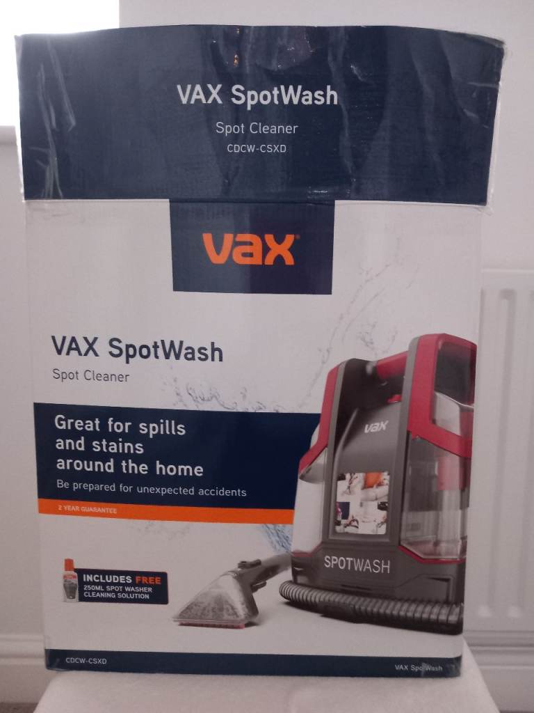 SpotWash Vax carpet cleaner