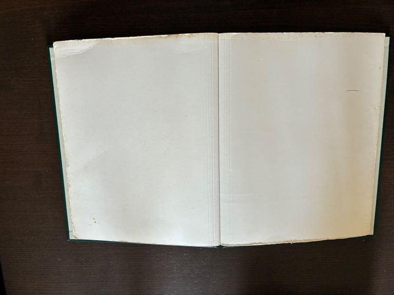 Vintage STANLEY GIBBONS GREEN SPRINGBACK STAMP ALBUM