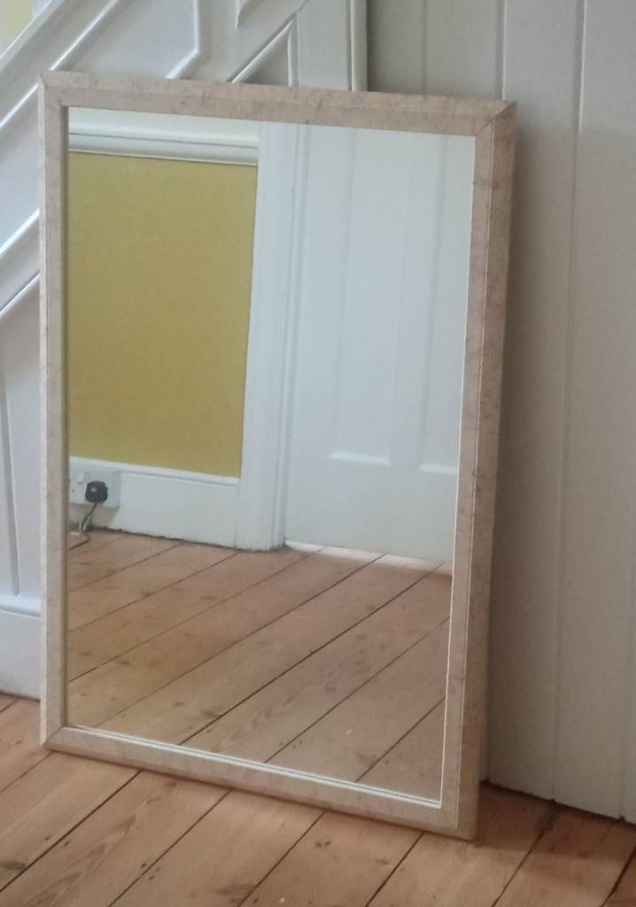 Quality wood-framed mirror 
