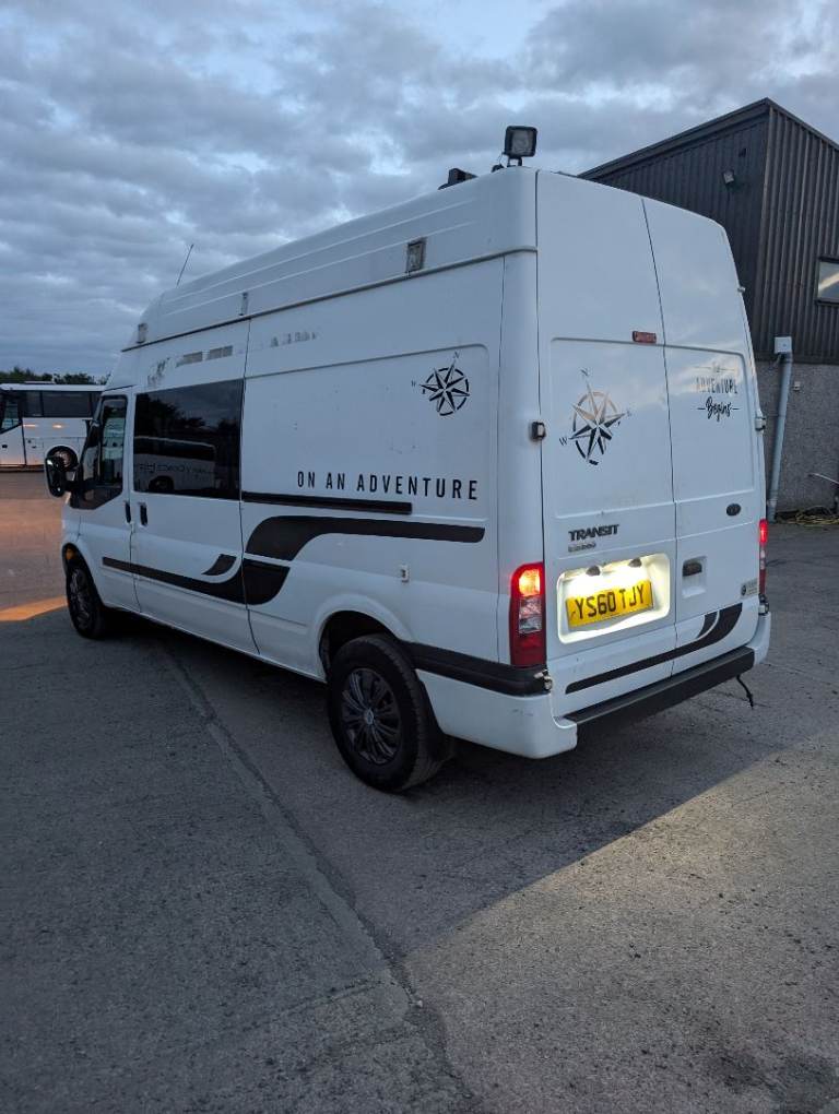 FORD TRANSIT 115 T 350 RWD CAMPER VAN EURO 4 MOT AND TAX