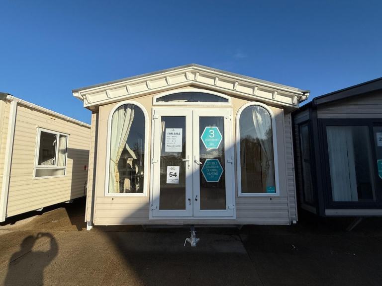 3 Bed Vogue Static Caravan - DG, CH, French Doors - Offsite / Own Land / Farms