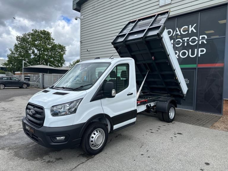 26 Reg Ford Transit L2 Alloy Tipper, Air Con, Dual Rear Wheel, Big Screen