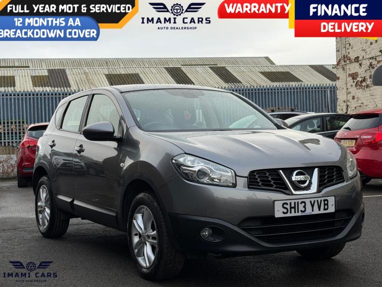 2013 Nissan Qashqai 1.6 [117] Acenta 5dr MANUAL PETROL 88K MILES 1 OWNER FRESH MOT SERVICED FSH H...