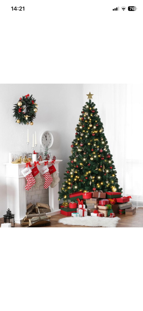 Christmas trees x2 STILL AVAILABLE 