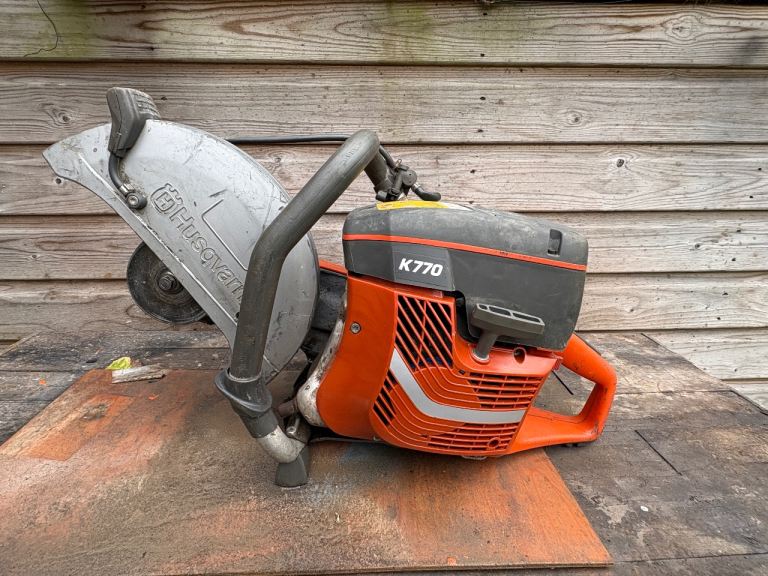 Husqvarna K770 Concrete Saw | Top end rebuild & ready for work