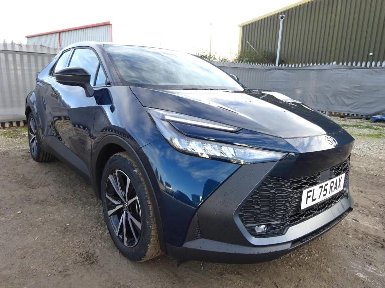 2025 75 REG TOYOTA C-HR DESIGN HEV HYBRID AUTO DAMAGED REPAIRABLE SALVAGE