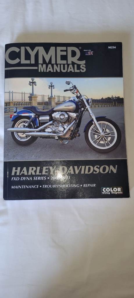 Clymer Manual for Harley Davidson FXD SERIES 2006-2011(M254)