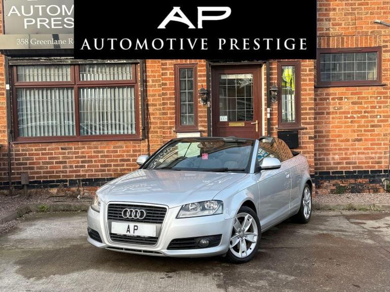 2010 Audi A3 2.0 T FSI Sport 2dr CONVERTIBLE PETROL Manual