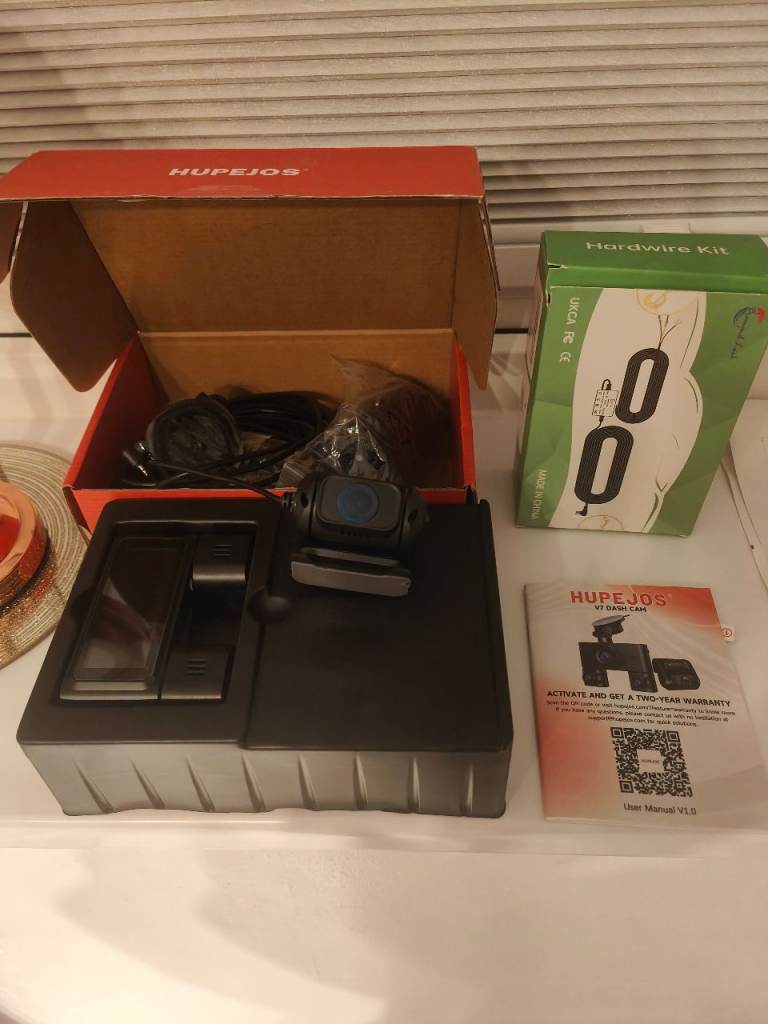 360°Dash car camera front and rear inside with hardwire kit