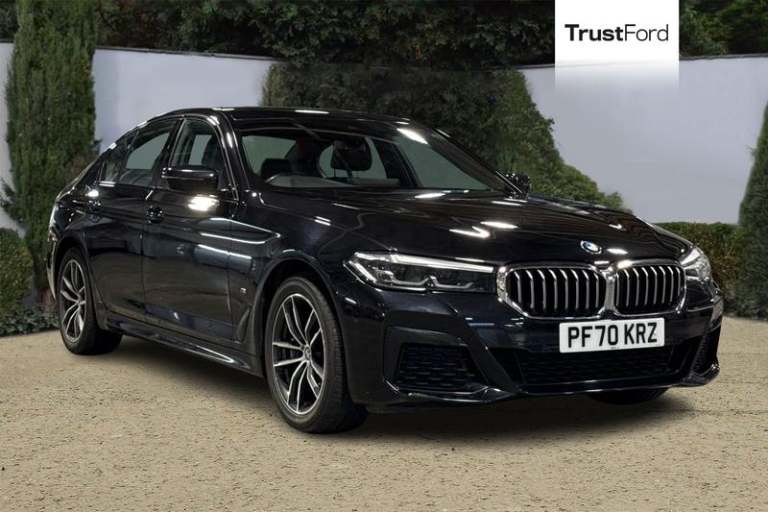 2021 BMW 5 Series 2.0 530e 12kWh M Sport Saloon 4dr Petrol Plug-in Hybrid Steptronic xDrive E Sal...