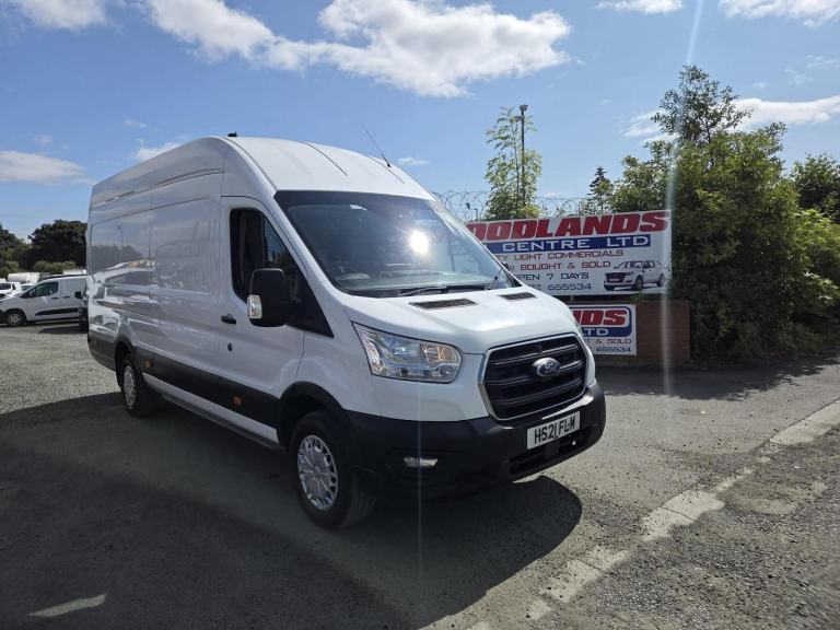 2021 ON 21 PLATE FORD TRANSIT 350 TREND LWB JUMBO VAN ULEZ FREE ZONE