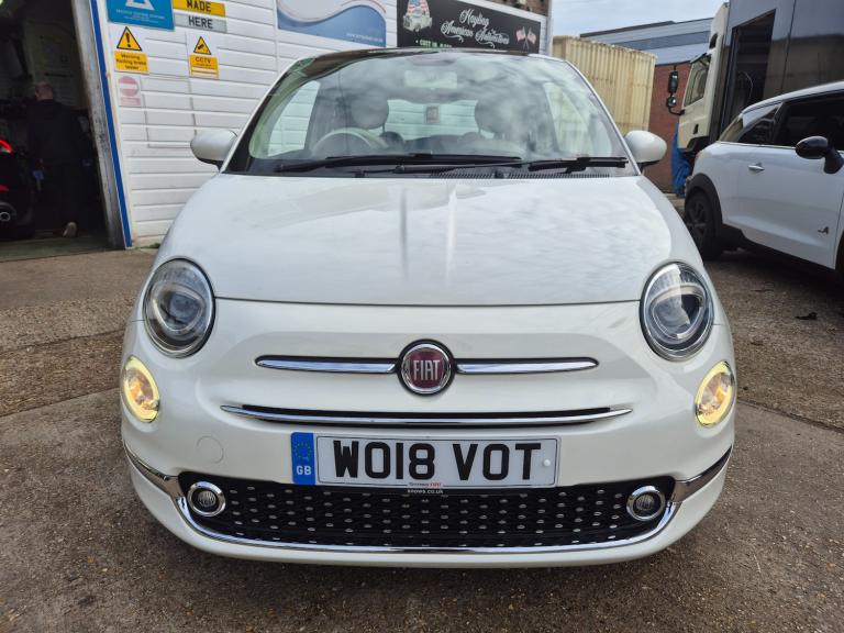 2018 Fiat 500 1.2 Lounge Hatchback 3dr Petrol Manual Euro 6 (s/s) (69 bhp)
