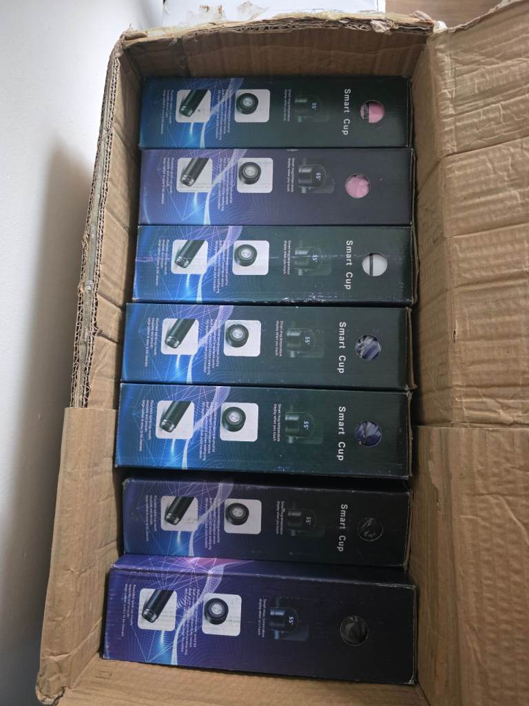 12X Smart Cup LED Temperature display Stainless Steel Water Bottle Hot/Cold