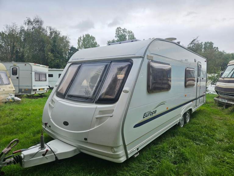2005 Sterling Europa 6 berth caravan with movers