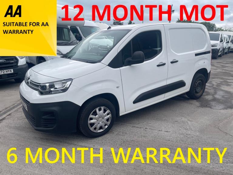 2021 Citroen Berlingo 1.5 BlueHDi 650Kg Enterprise Pro 75ps PANEL VAN Diesel Manual