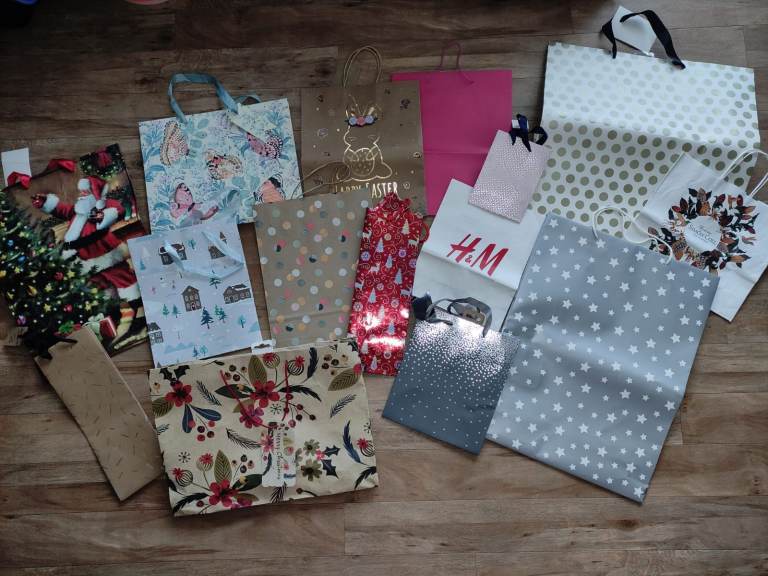 15 x Christmas & Easter Gift Bags Bundle - Various Designs and sizes